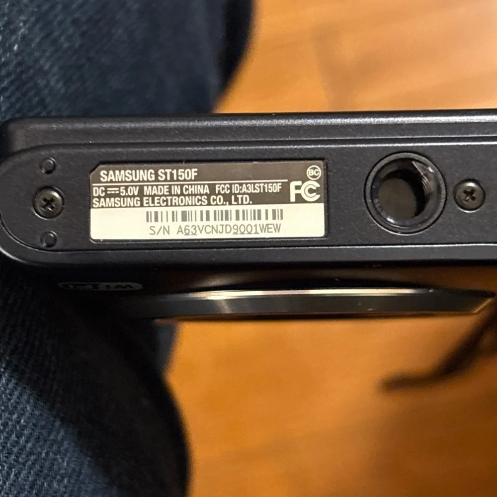 Samsung ST150F 16.2MP Smart WiFi Digital Camera BLUE